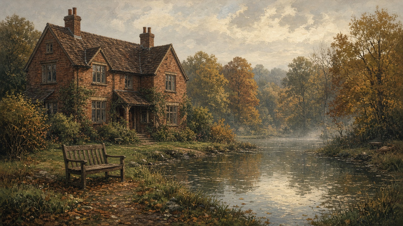 La maison de Lewis à la lisière d'Oxford