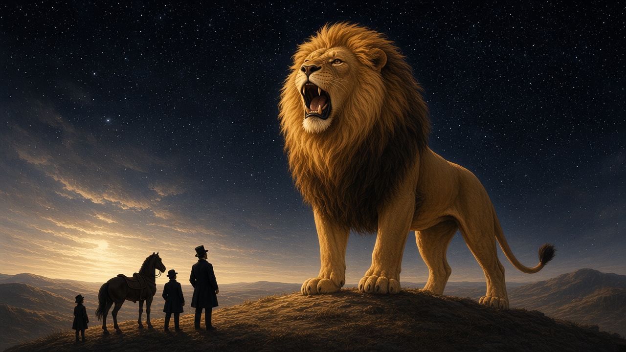 Aslan chante et la lumière naît