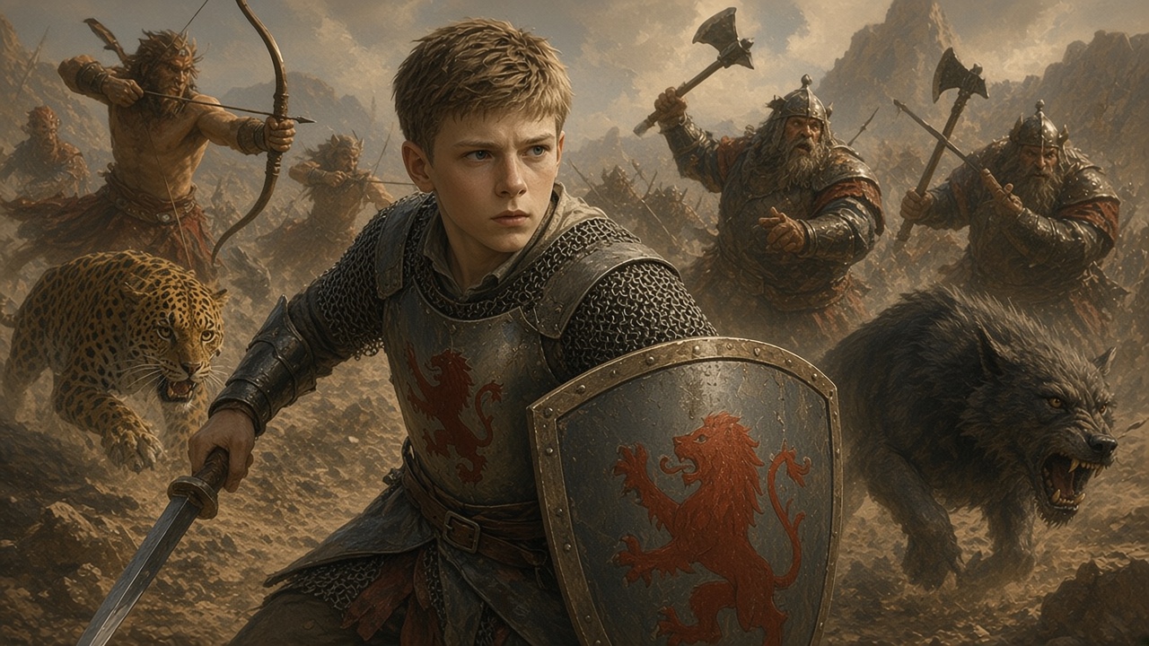 Peter mène les Narniens à la bataille de Beruna