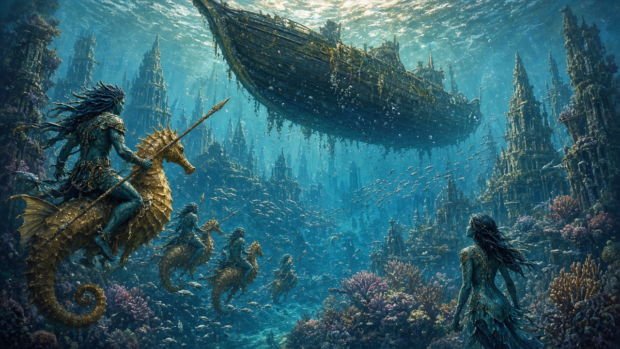 Une cité sous les eaux claires