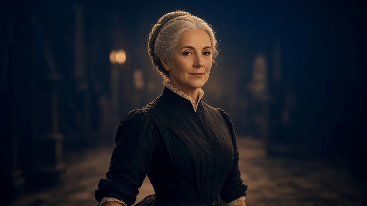 Aunt Letty stands up to Jadis in the hallway