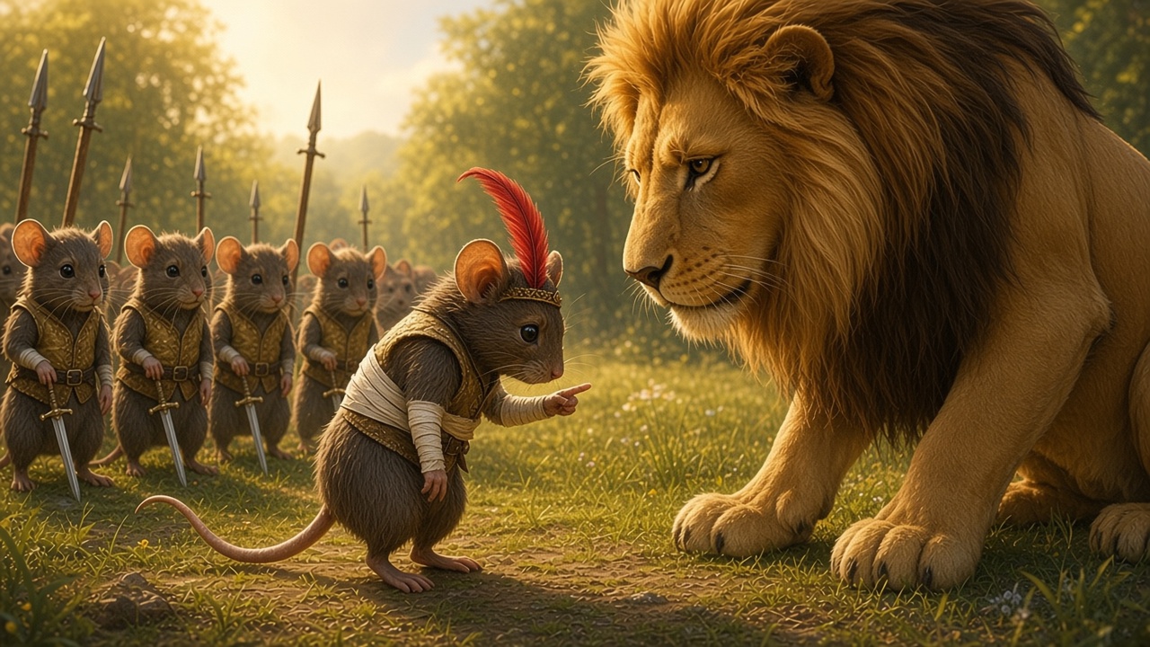 Ripitchip plaide devant le Lion
